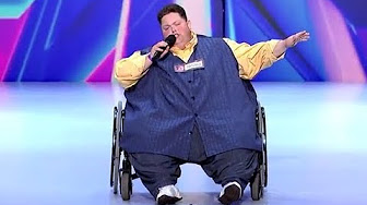 Everyone’s SHOCKED when Man Weighing 540 Lbs Comes Onstage To Sing. As soon as The Judges Heard His Voice? They Have Chills