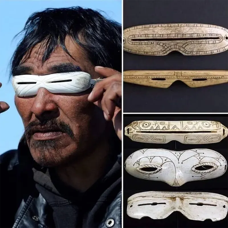 Alaska’s Indigenous People Invented Snow Goggles for Enhanced Vision and Eye Protection